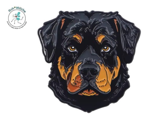 Anstecker hund rottweiler - rottweiler, 3,5