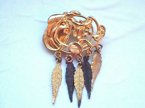 Vintage brosche anstecker - anstecker,