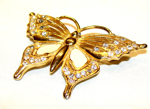 Brosche schmetterling 1950er - schmetterling,