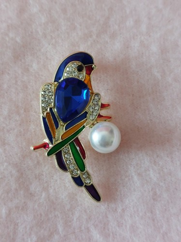 Schmuck brosche papagei - schmuck,