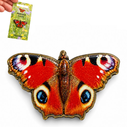 Pfau schmetterling pin - schmetterling,