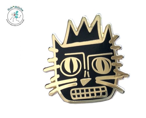 Anstecker picasso katze - katze, retro