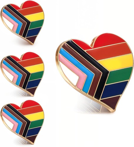 4er pride pins zinklegierung - pride,